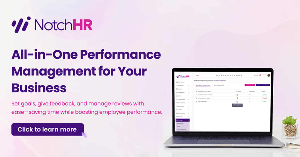 NotchHR Performance Management System