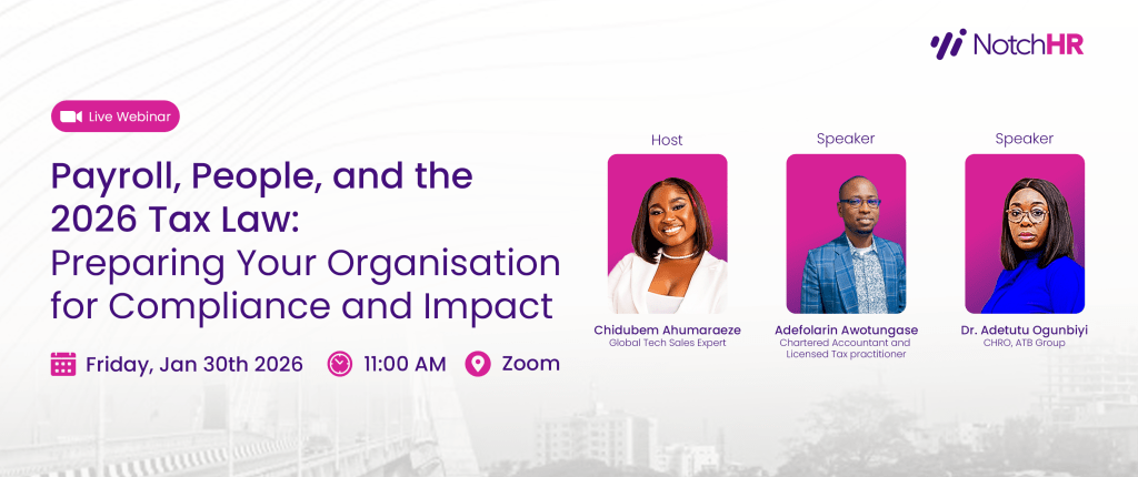 banner for our webinar on the understanding of New Tax Law in Nigeria